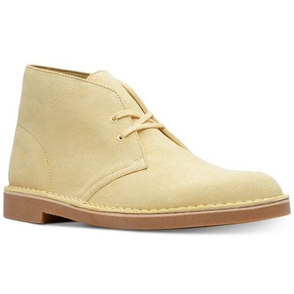 clarks bushacre 2 mens yellow